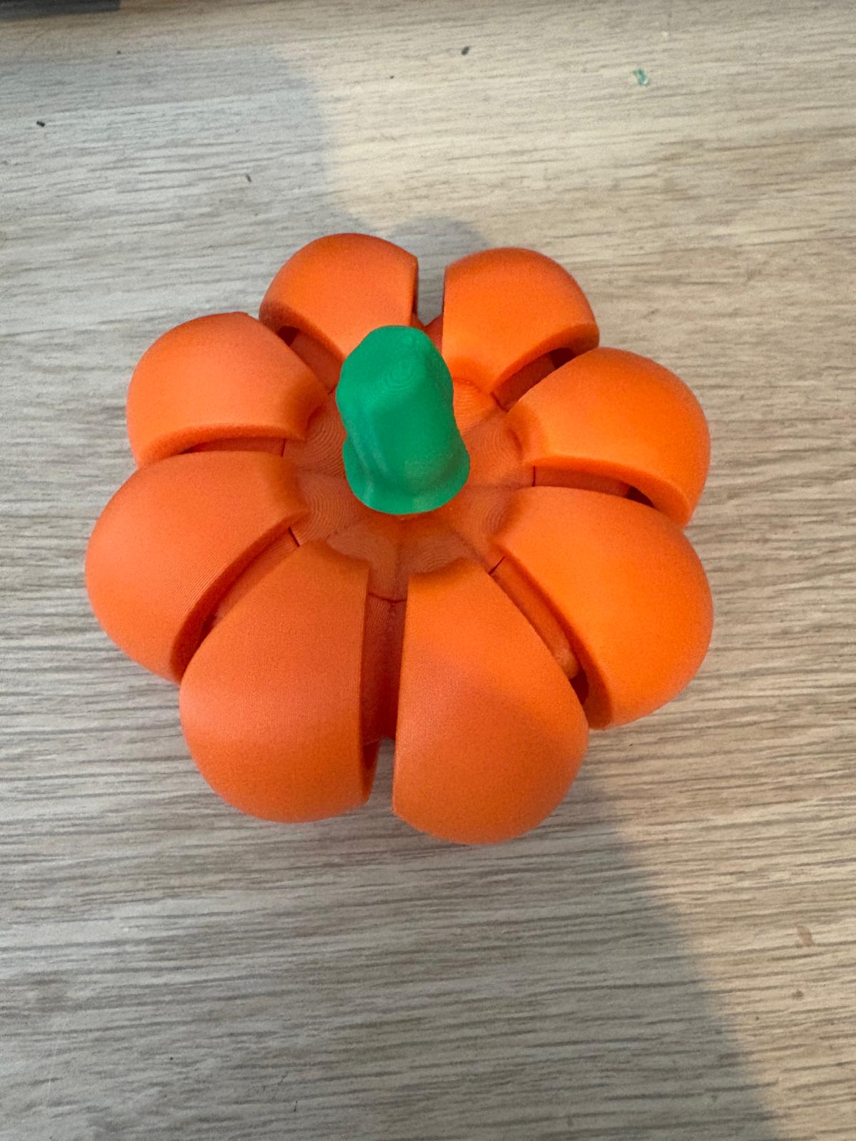 Pumpkin Clicker Fidget Toy