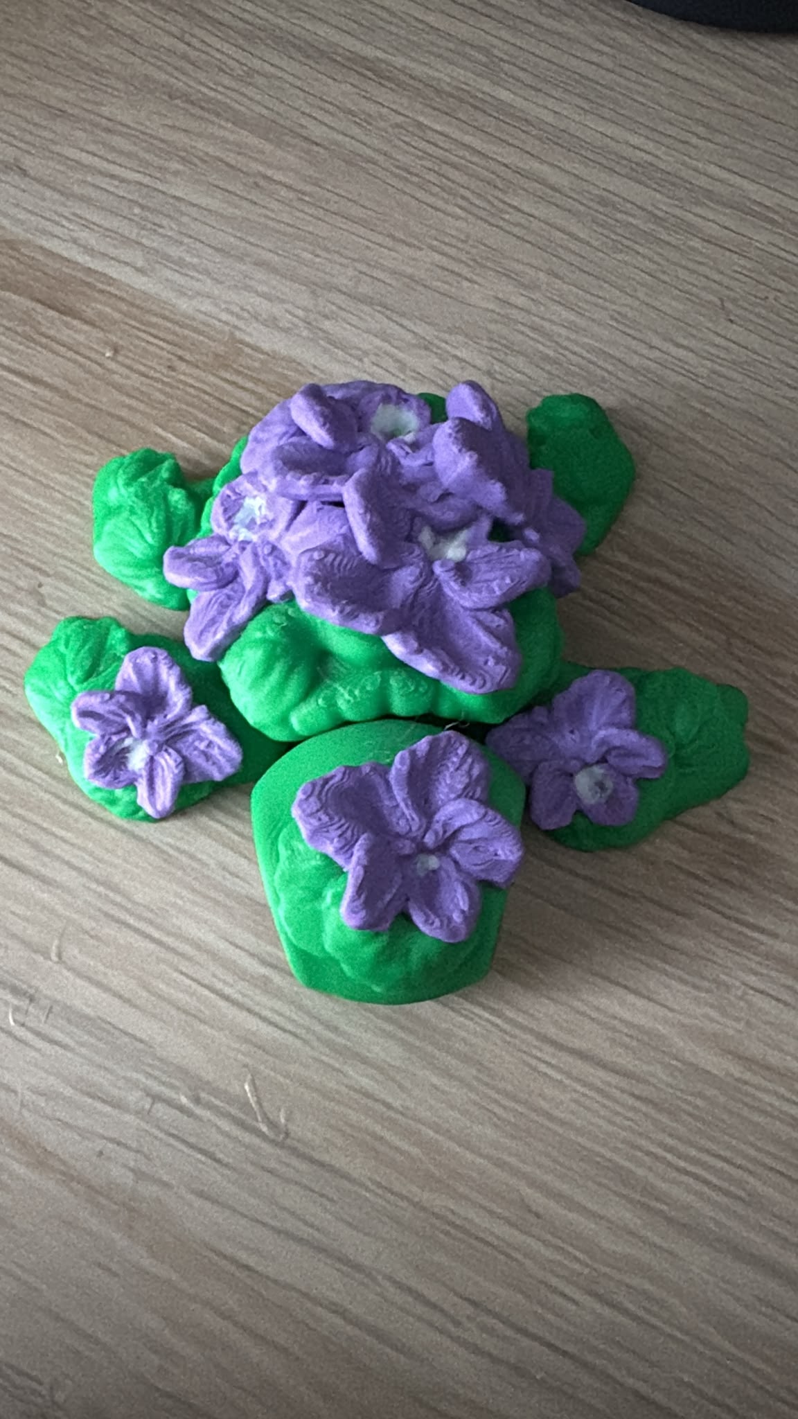 Articulated Violet Turtle Toy