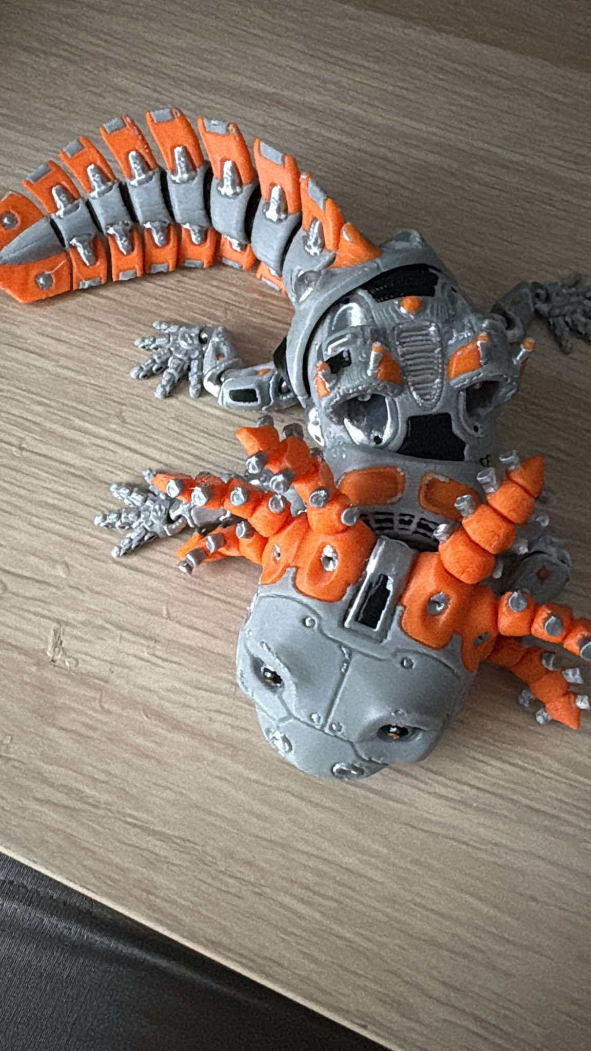 Robo Axolotl Articulated Toy