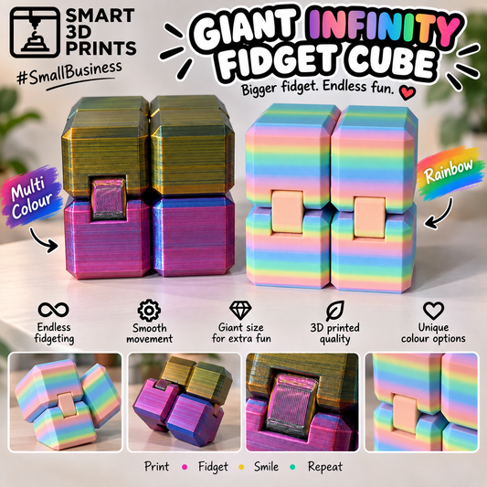 Giant Fidget Cube / Infinity Cube toy