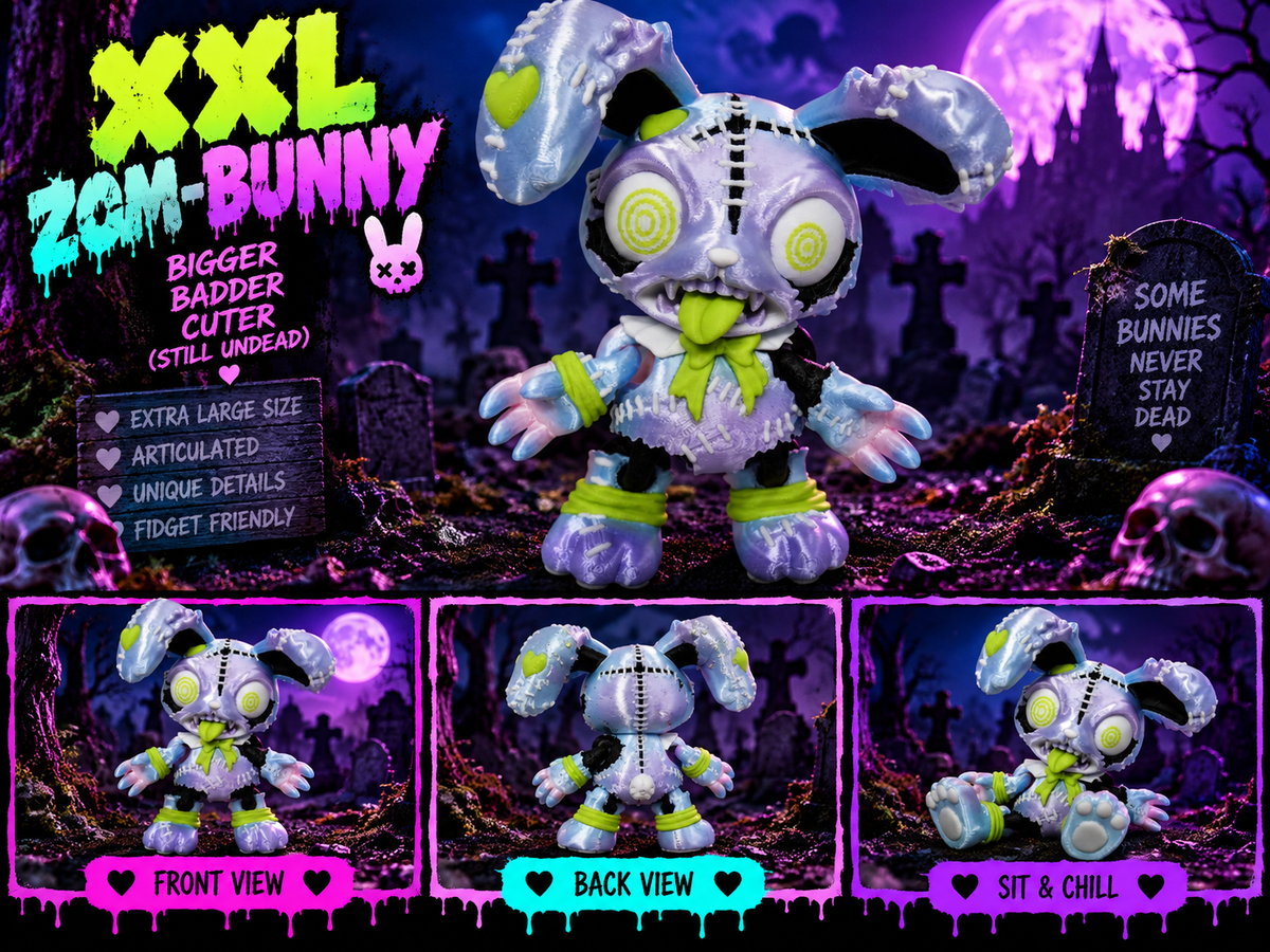 Zombunny Articulated Toy