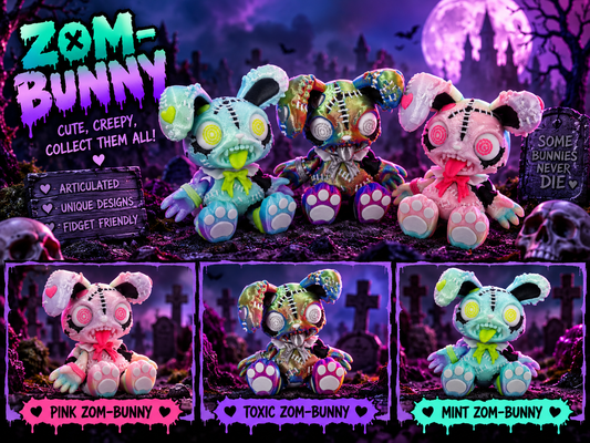 Zombunny Articulated Toy