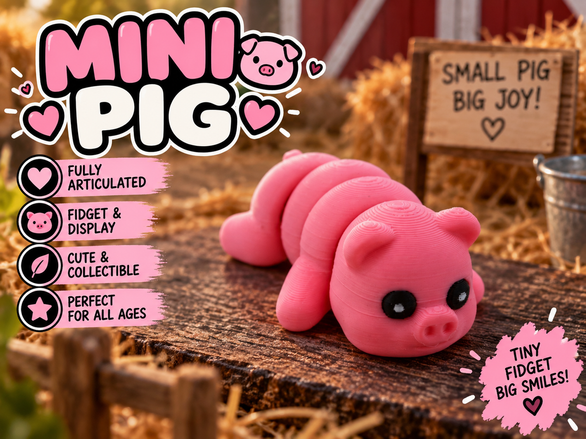 Mini Articulated Animal Toys