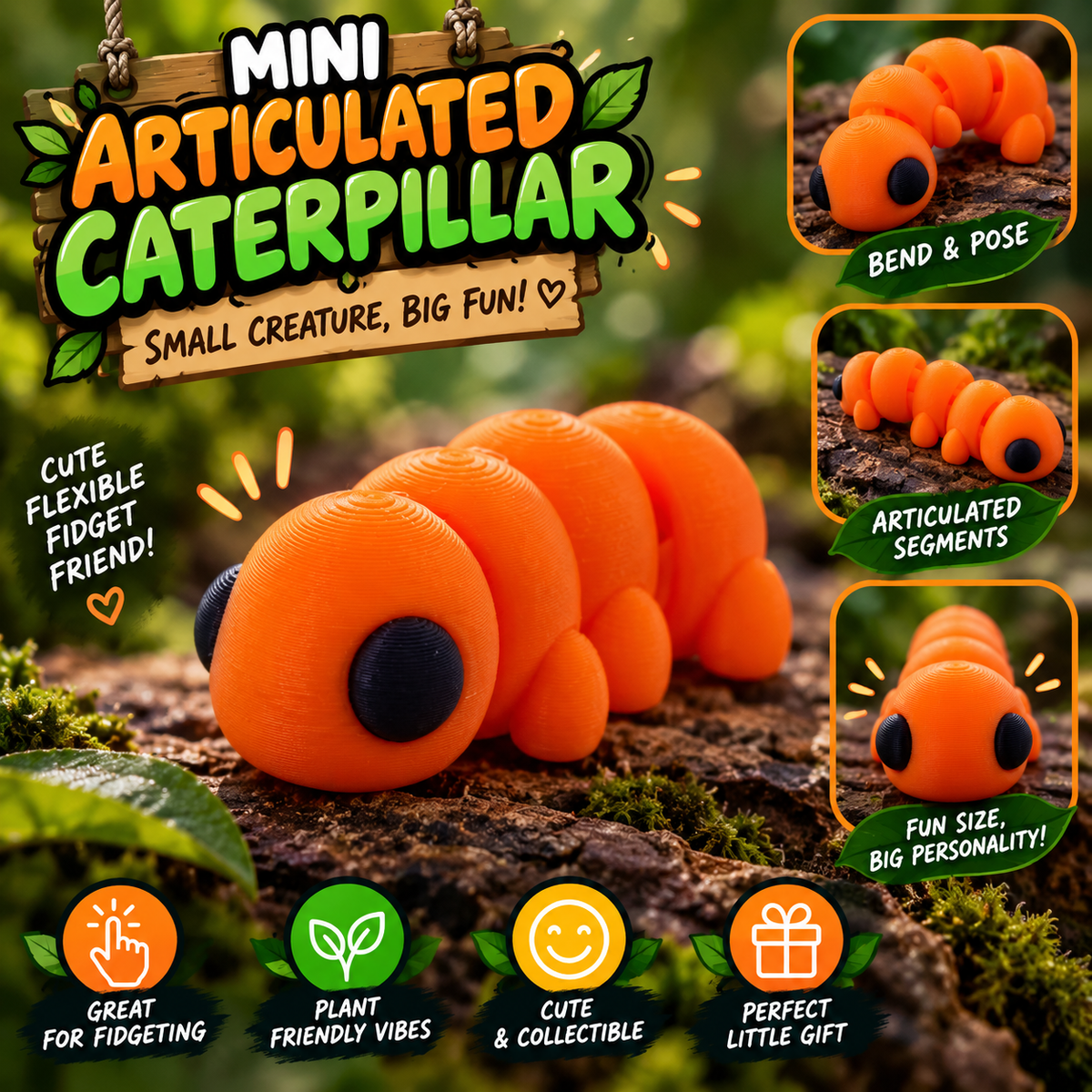 Mini Articulated Animal Toys