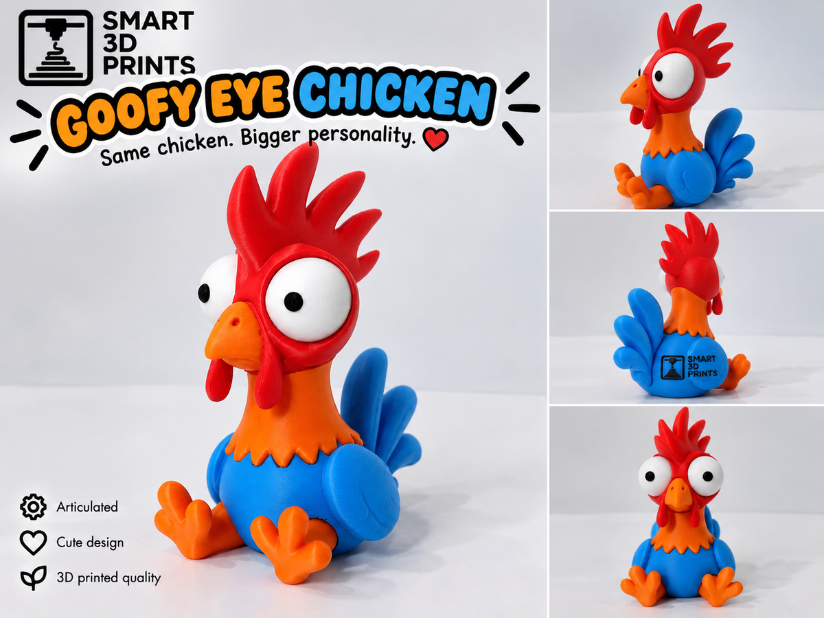 Goofy Eye series - Collectable models with movable eyes