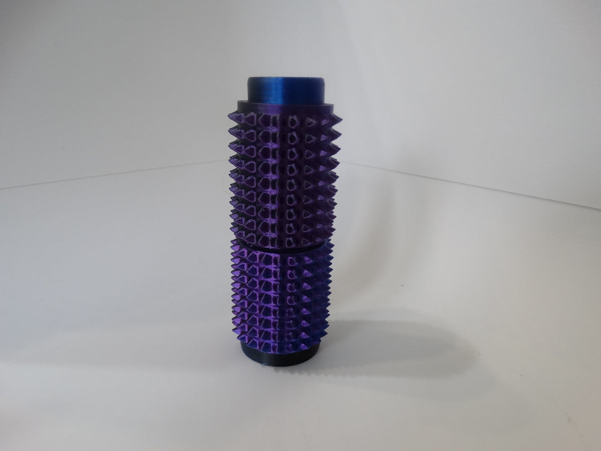 Pain Stim Tube with twist, including fidget clicker