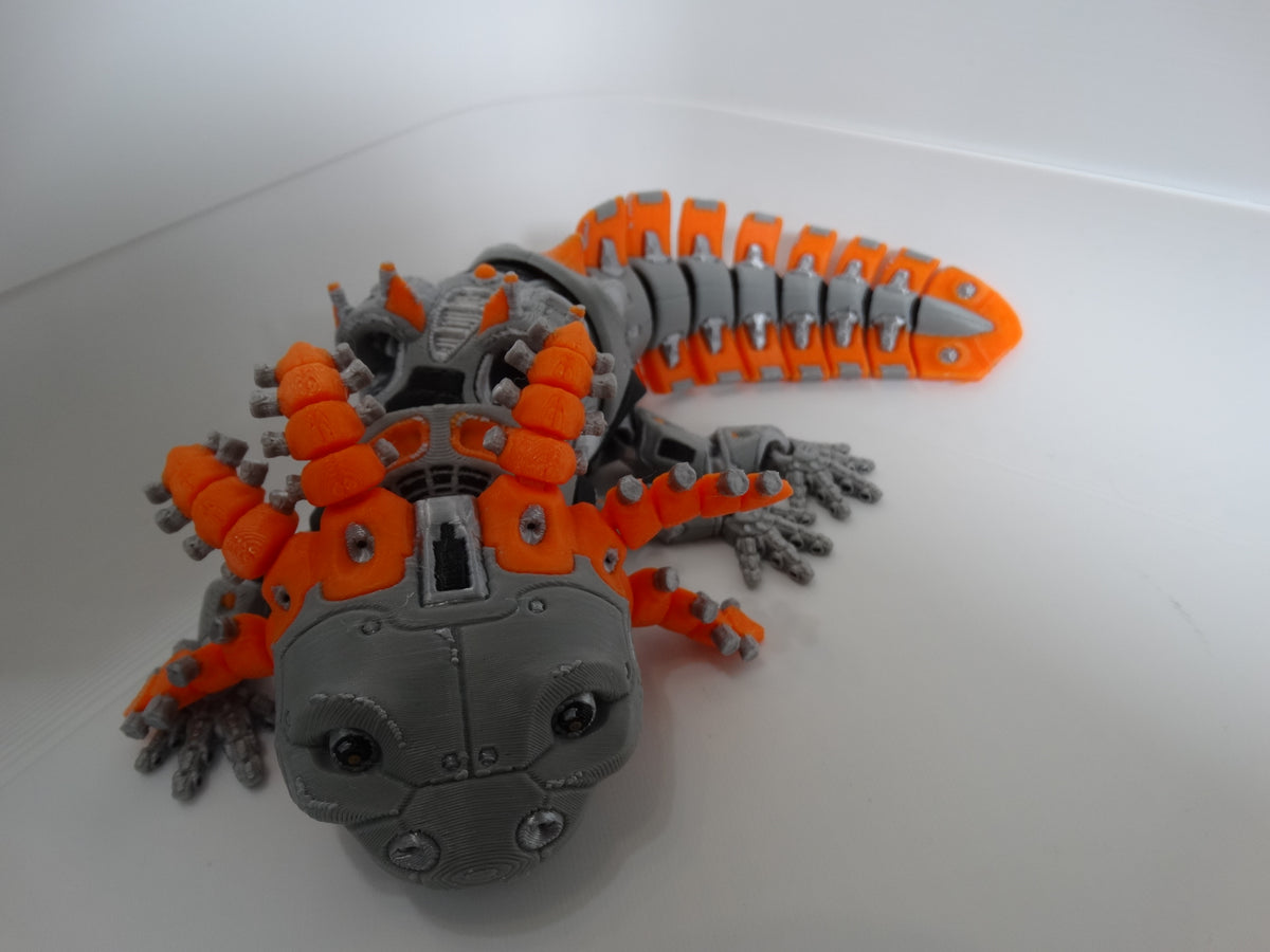 Robo Axolotl Articulated Toy