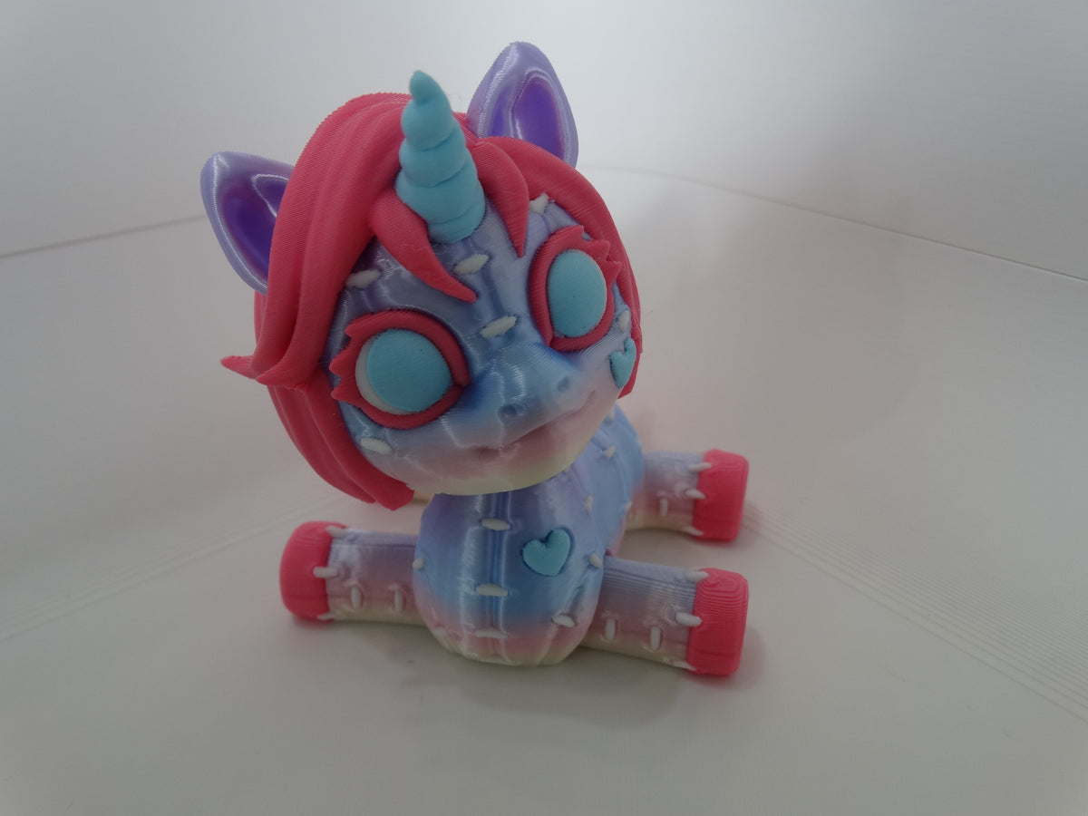 Zom-Unicorn Articulated Toy