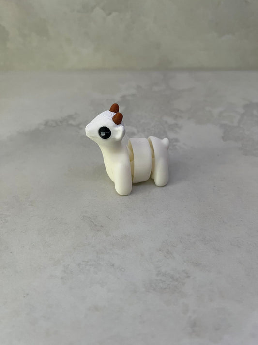 Mini Articulated Goat Toy