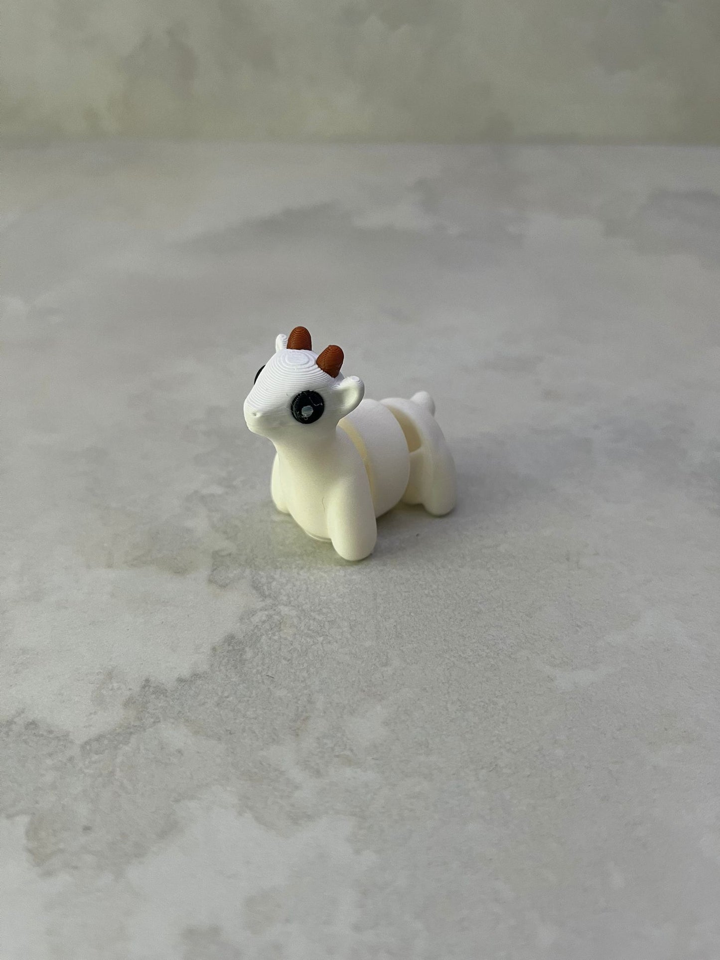 Mini Articulated Goat Toy
