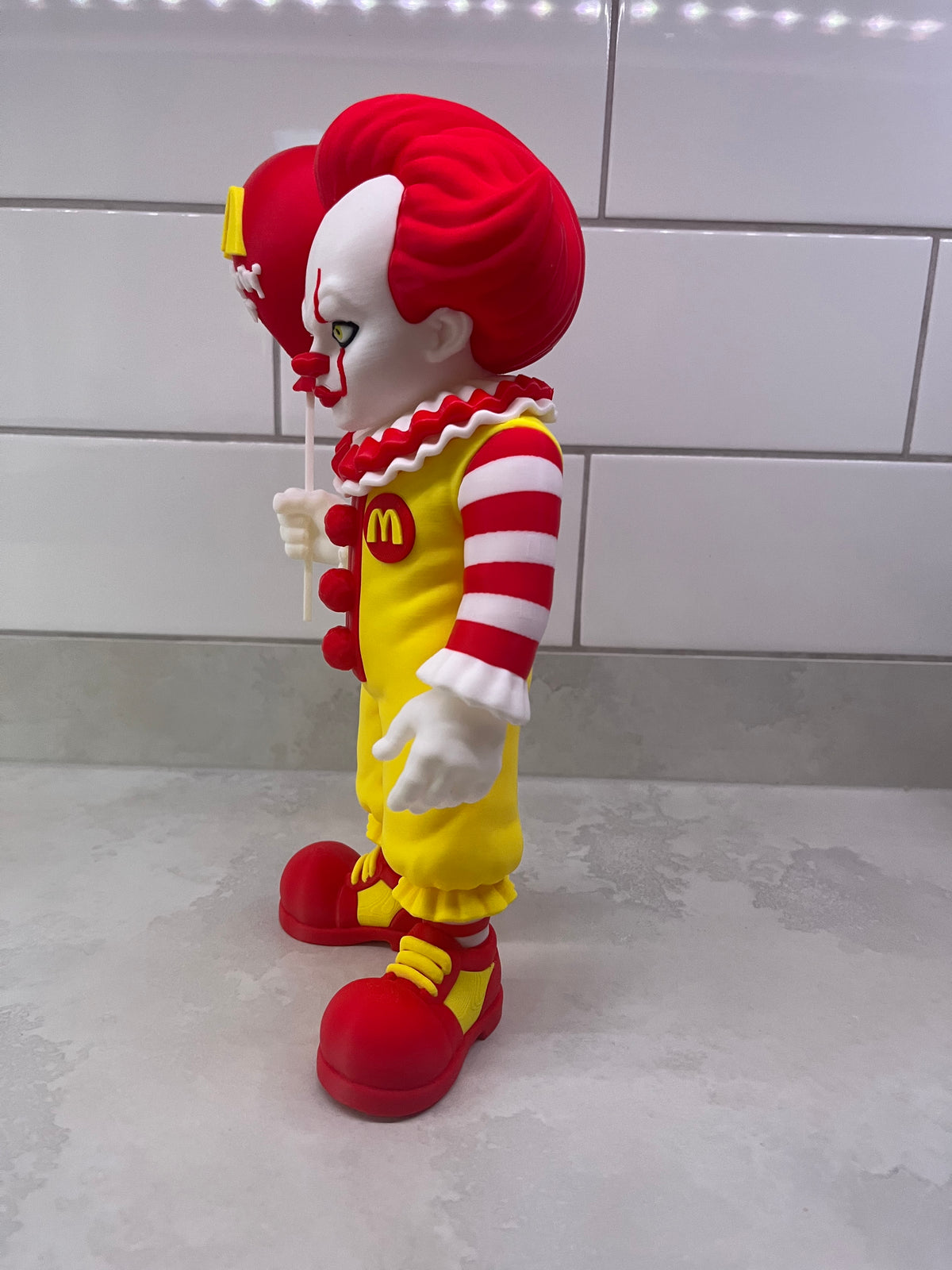 McPennywise Giant 3D printed Horror Model