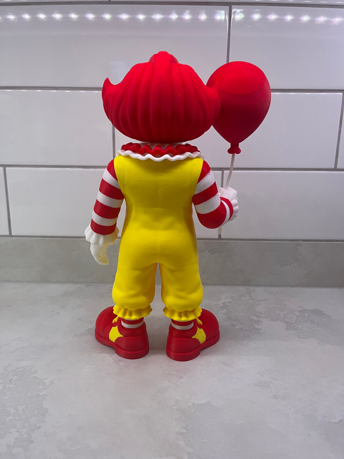 McPennywise Giant 3D printed Horror Model