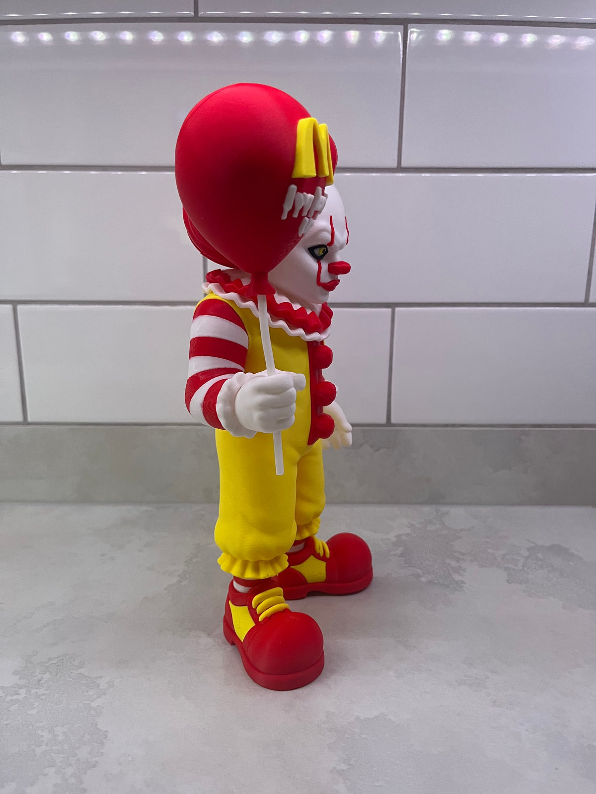 McPennywise Giant 3D printed Horror Model