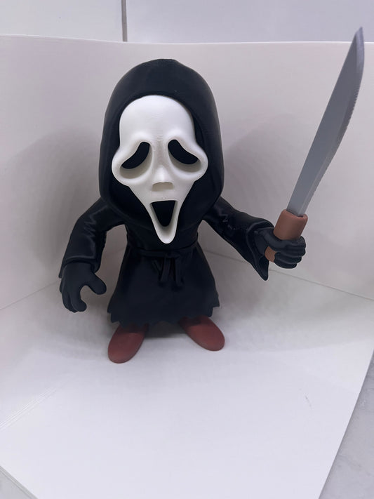 Ghostface Scream 3D Printed Model
