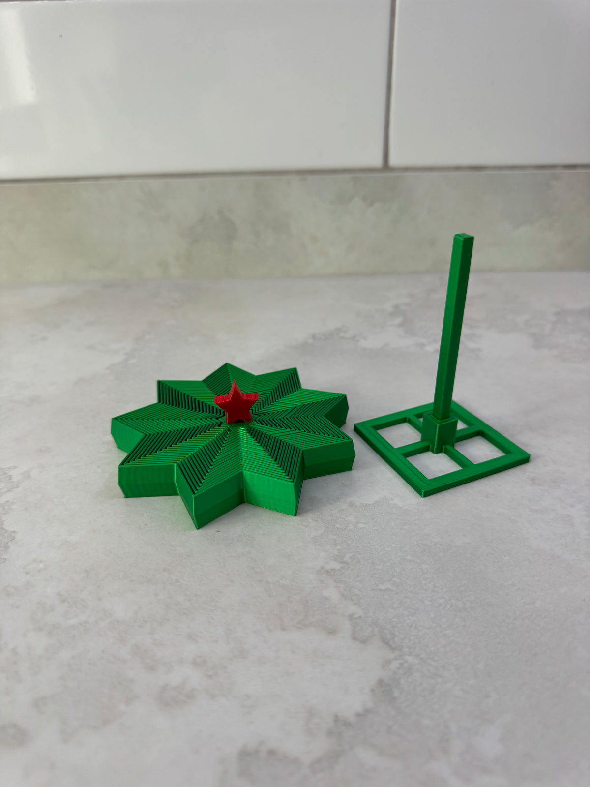 Fidget Star Christmas Edition + Stand