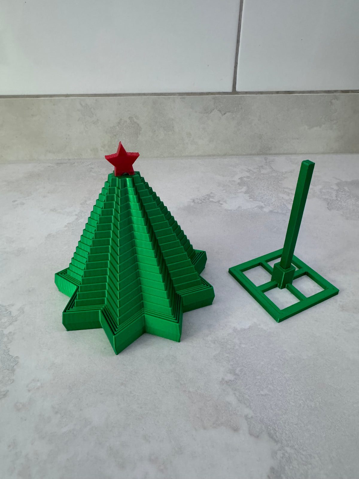 Fidget Star Christmas Edition + Stand