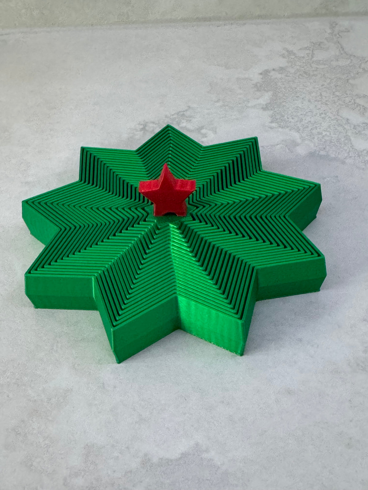 Fidget Star Christmas Edition + Stand