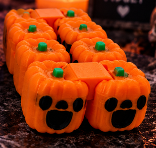 Halloween Infinity Fidget Cube - Ghost or Pumpkin