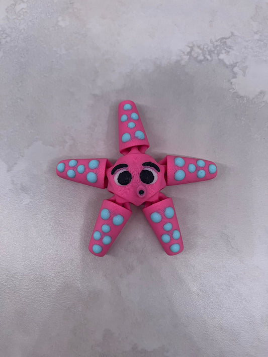 Mini Articulated Starfish Toy