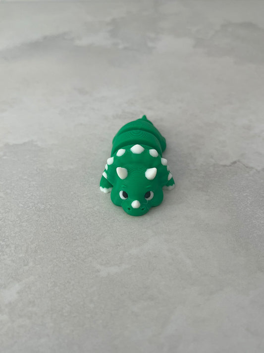 Mini Triceratops Articulated Toy