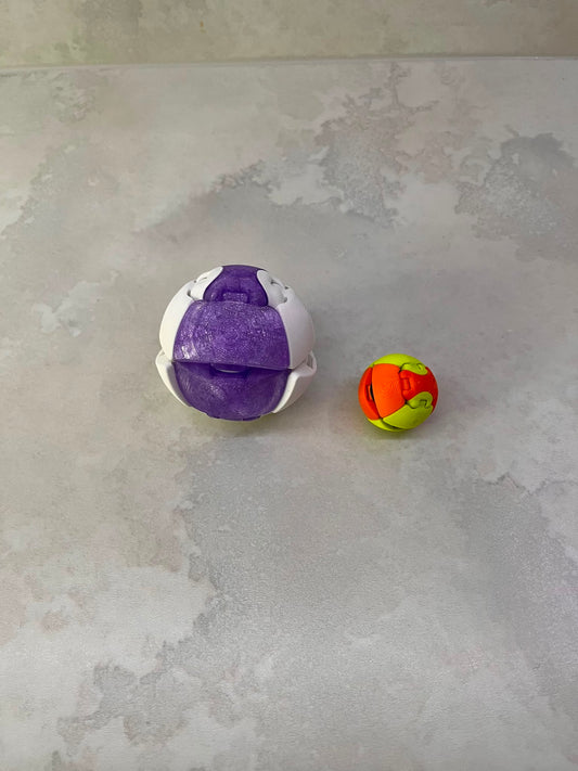 ZORBLES - 2 sizes of fidget ball clickers