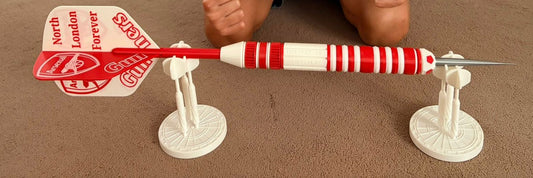 3D Printed GIANT DART - Football team colours