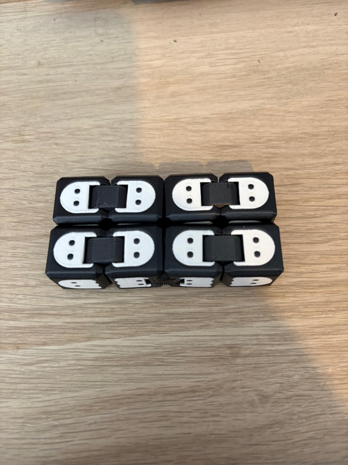 Halloween Infinity Fidget Cube - Ghost or Pumpkin