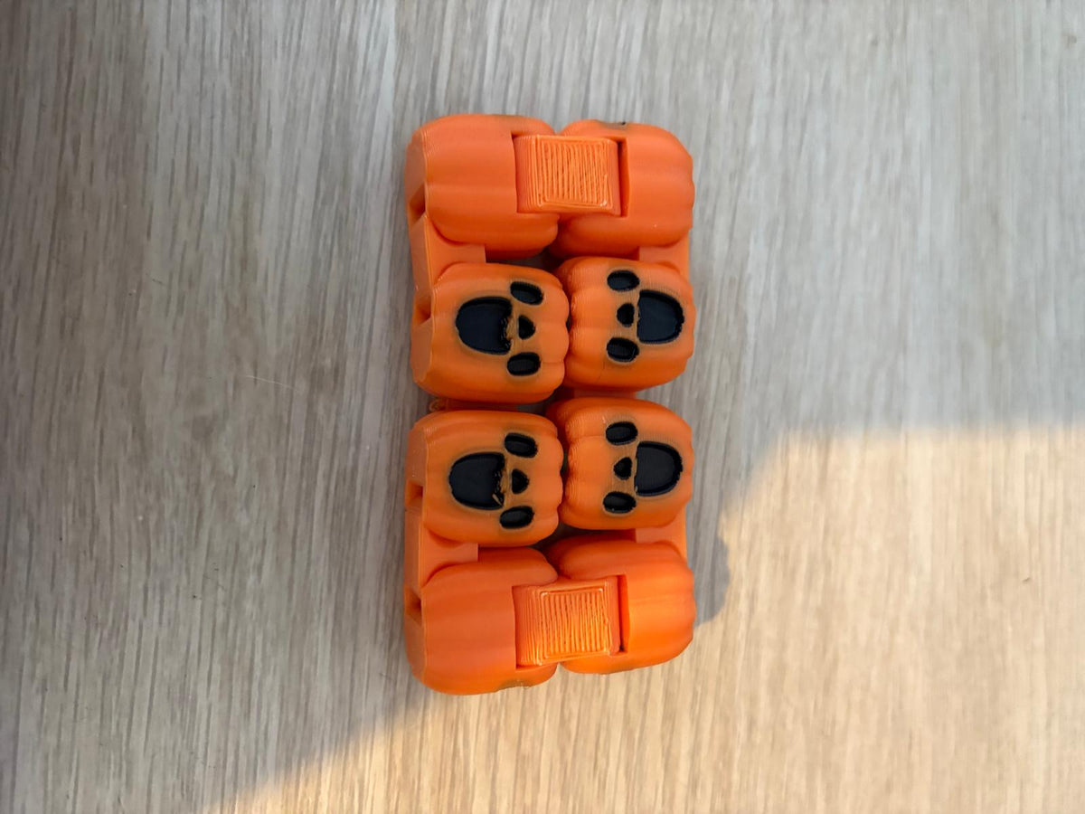 Halloween Infinity Fidget Cube - Ghost or Pumpkin