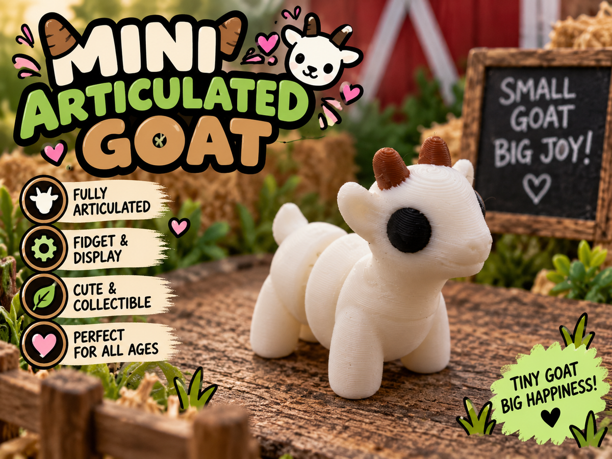 Mini Articulated Animal Toys