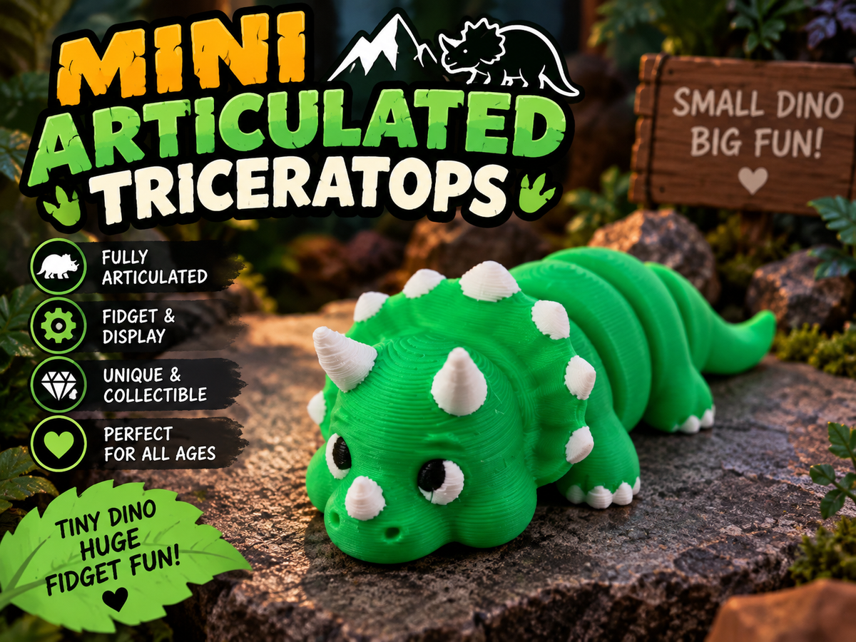 Mini Articulated Animal Toys