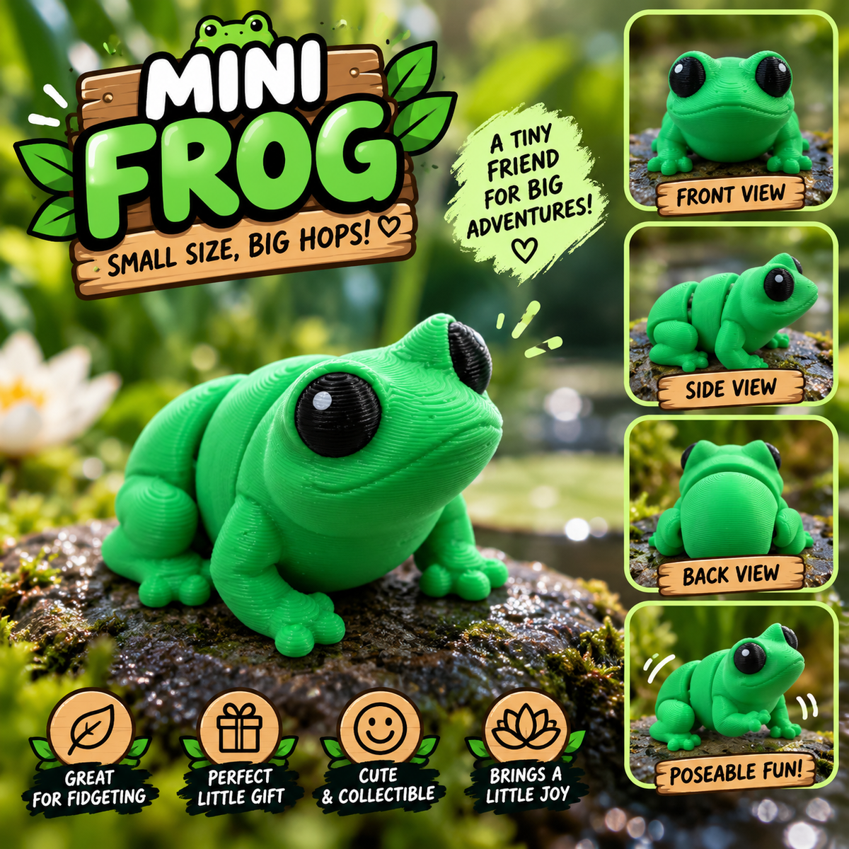 Mini Articulated Animal Toys