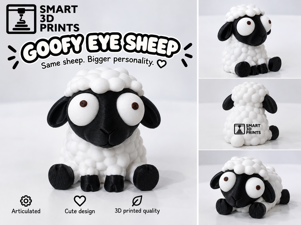 Goofy Eye series - Collectable models with movable eyes