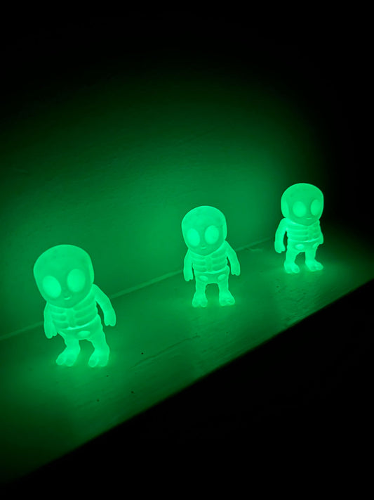 Mini glow in the dark Alien