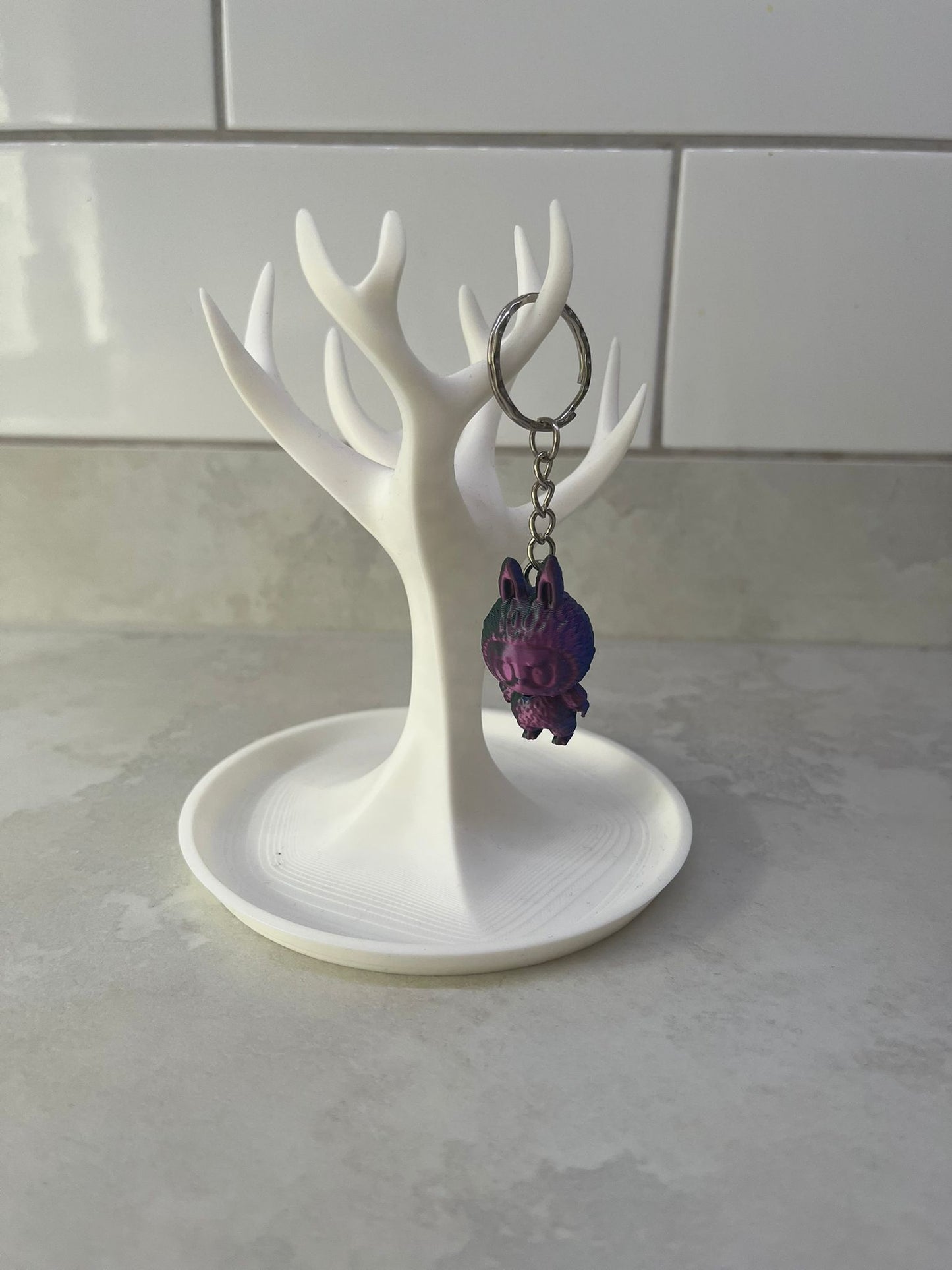 Single colour Labubu 3D keyring (other colours available)