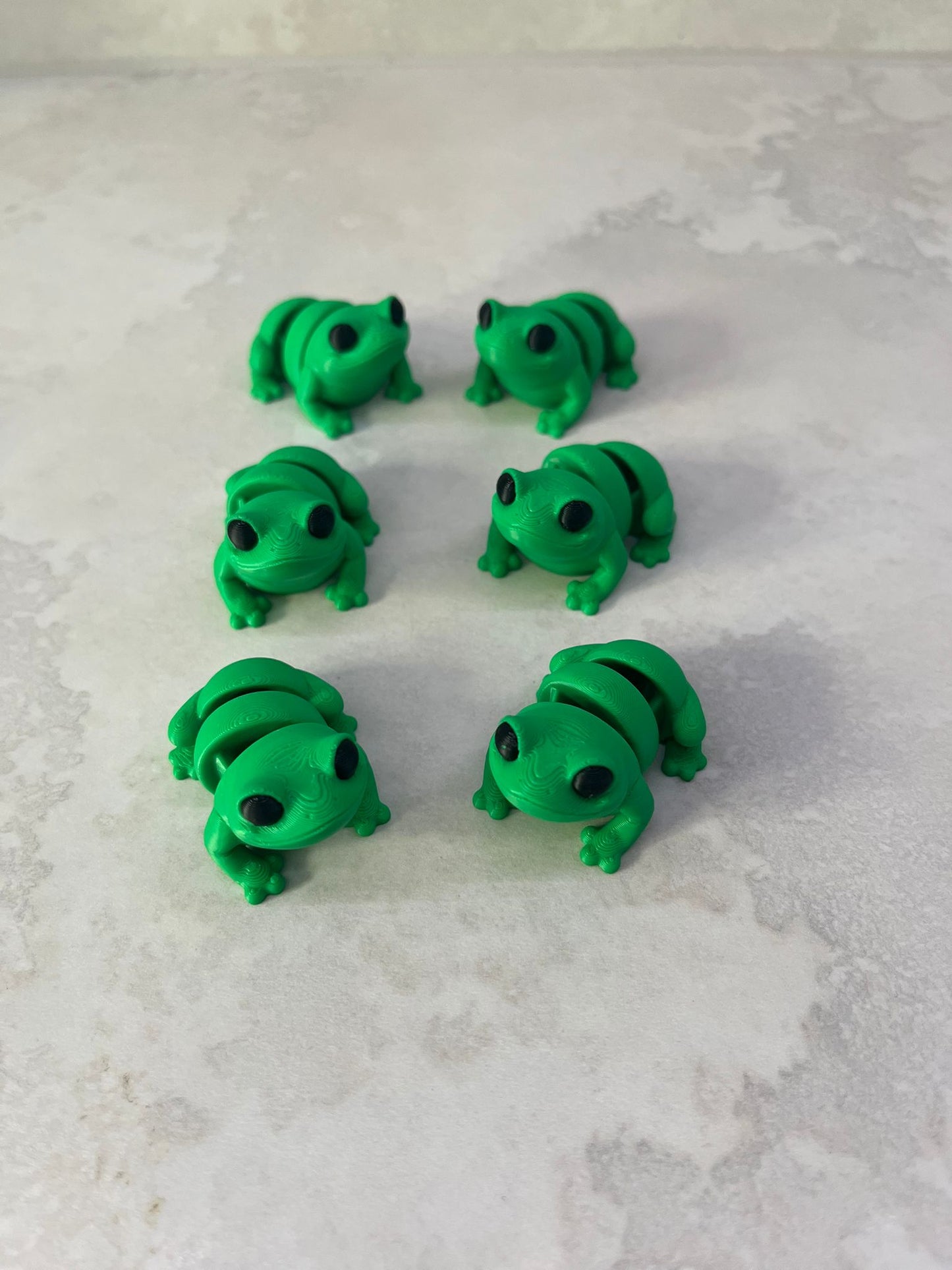 Mini Articulated Frog Toy