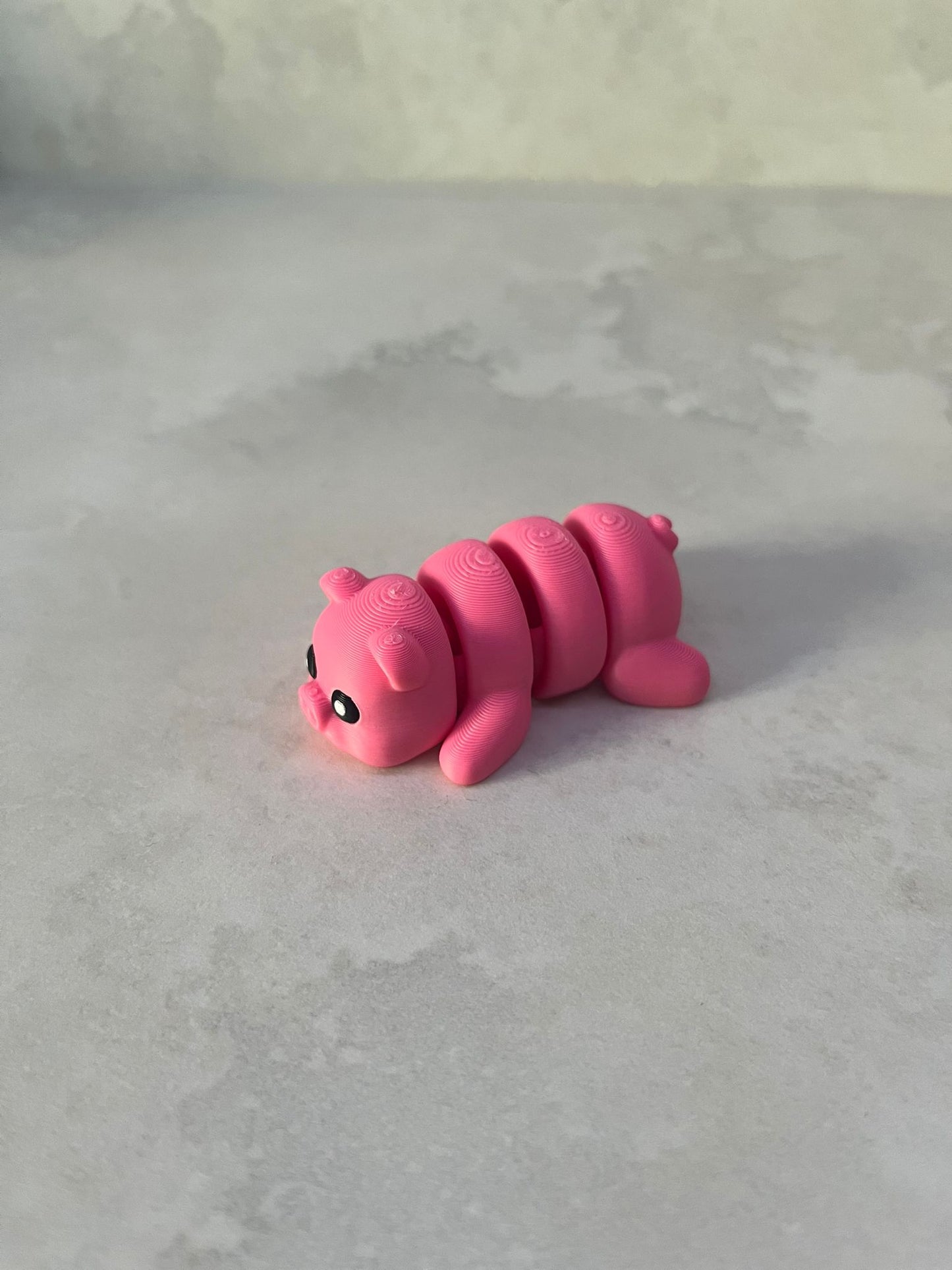 Mini Articulated Pig Toy